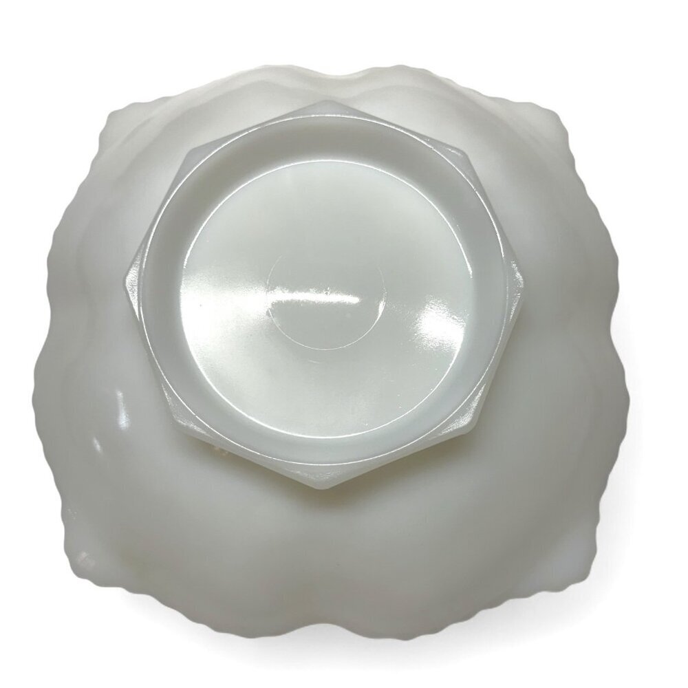 Indiana Glass Harvest Grape Milk Glass Plate 10 Inch - Picture 6 of 8